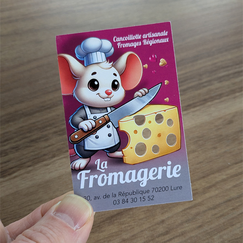 Carte La Fromagerie